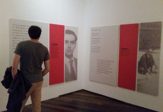 Fotografía de la exposición ‘Desde el Centro. Federico García Lorca y Granada’. © Ricardo Martín