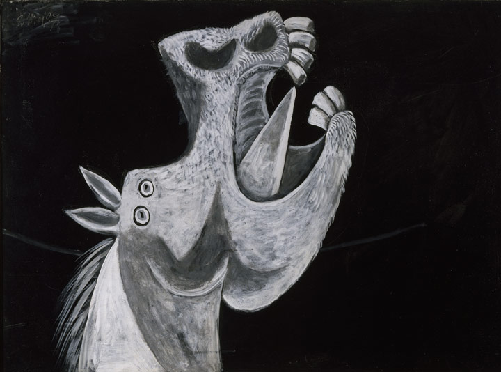 ‘Cabeza de caballo. Boceto para Guernica’ (Picasso, 1937). Museo Reina Sofía.