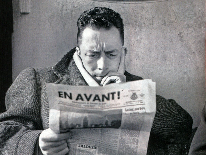 Albert Camus. © René Saint-Paul