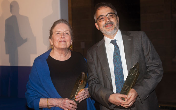 Carolyn Richmond y José Manuel García Gil, ganadores de la pasada edición. © Luis Serrano